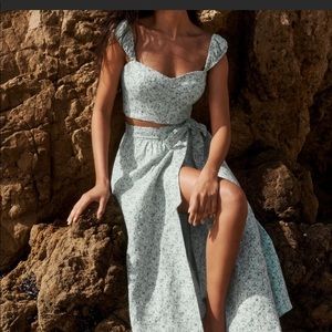 NWOT Clyde Linen Two Piece